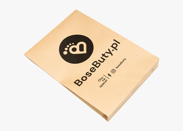 nadruk na opakowaniu dla klienta dodaj profesjonalny akcent do swojej marki obuwniczej - nadruk indywidualny na opakowaniu wysyłkowym 